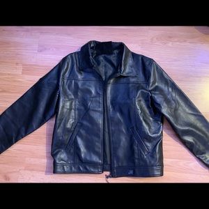 Mens leather jacket